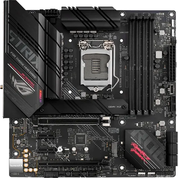 Замена термотрубок Asus ROG Strix B560-G Gaming WiFi