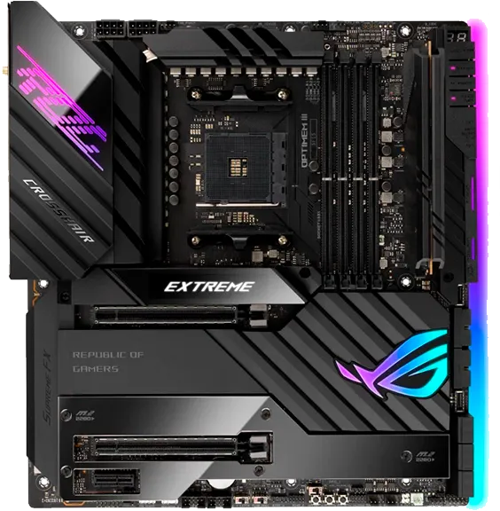 Замена термотрубок Asus ROG Crosshair VIII Extreme