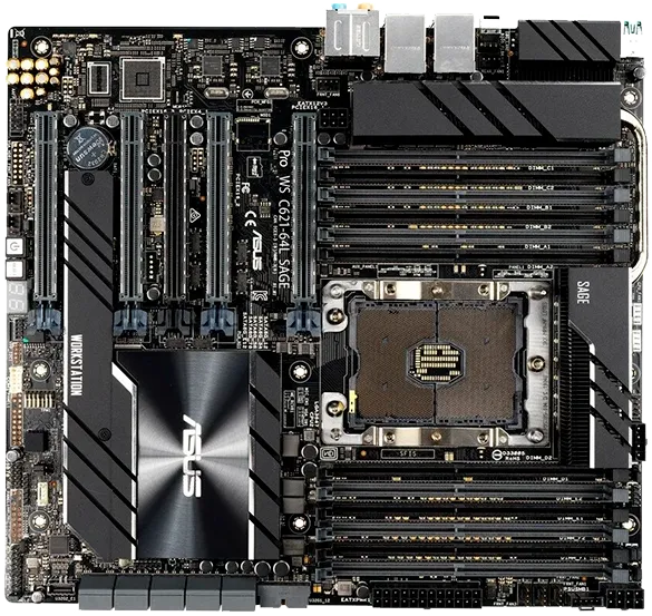 Замена термотрубок Asus Pro WS C621-64L Sage