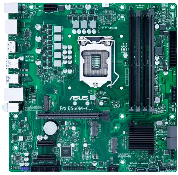 Замена термотрубок Asus Pro B560M-C