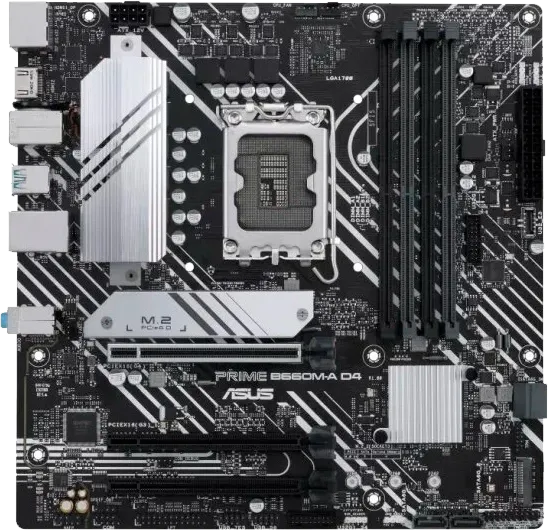 Замена термотрубок Asus Prime B660M-A D4