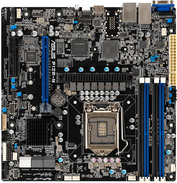 Замена термотрубок Asus P12R-M