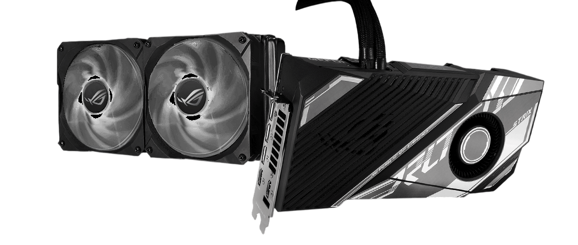 Техническое обслуживание видеокарты Asus ROG-STRIX-LC-RTX3080TI-O12G-GAMING